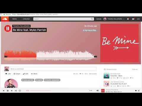 NEW - "Be Mine" - Timothy DeLaGhetto x Myles Parrish