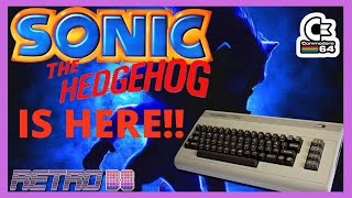 Sonic C64 launched on the Commodore 64! First Play And Thoughts