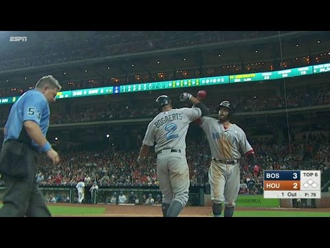 BOS@HOU: Bogaerts goes deep for the second time