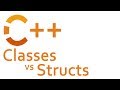 CLASSES Vs STRUCTS In C