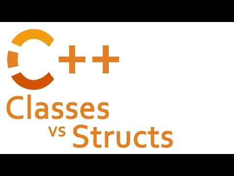 CLASSES vs STRUCTS in C