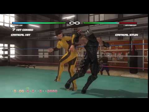 DOA5LR Jann Lee Sweat' s Stage Combo