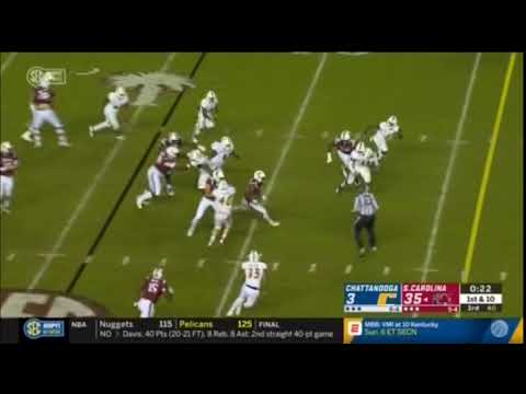 2018 USC vs Chattanooga - Deshaun Fenwick 11 Yd Run