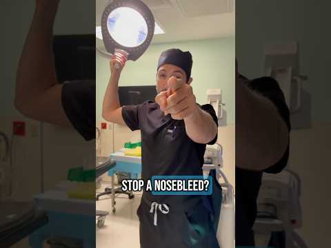 Stop Nosebleed at Home #nosebleed