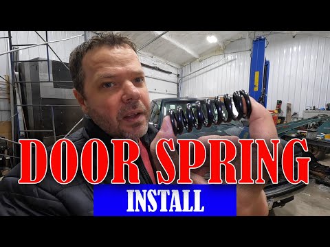 How to Easily Install Door Springs on a GM Vehicle using the Door Spring Compressor Tool! 88-98 OBS