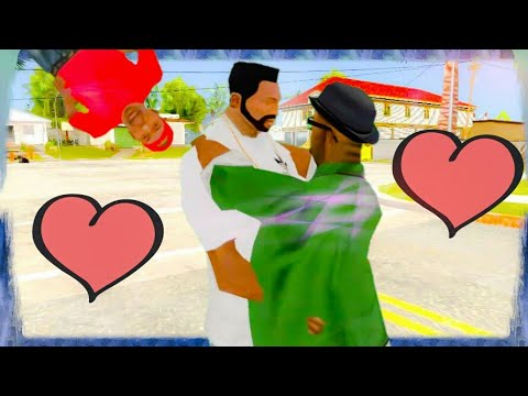 CJ and Big Smoke are dating - GTA San Andreas Loquendo.