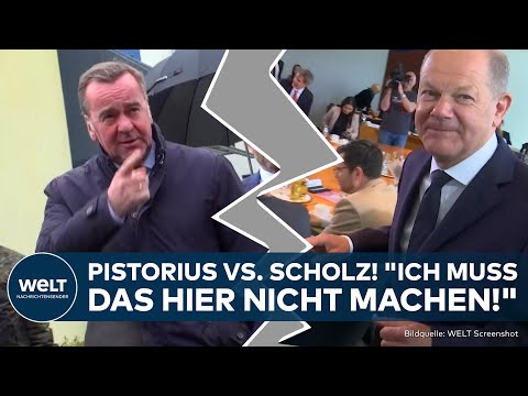Video Thumbnail: AMPELZOFF: Verteidigung vs. Schuldenbremse! Pistorius wegen Sparhaushalt sauer auf Scholz!