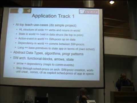 Sean Halle, The top-down approach to teaching introductory computer architecture and programming