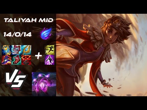 MID Taliyah vs Vel'Koz - NA Challenger Patch 25.S2.2