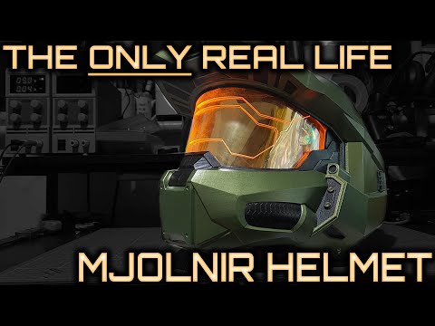 I've built a real MJOLNIR Helmet! | Project: MJOLNIR
