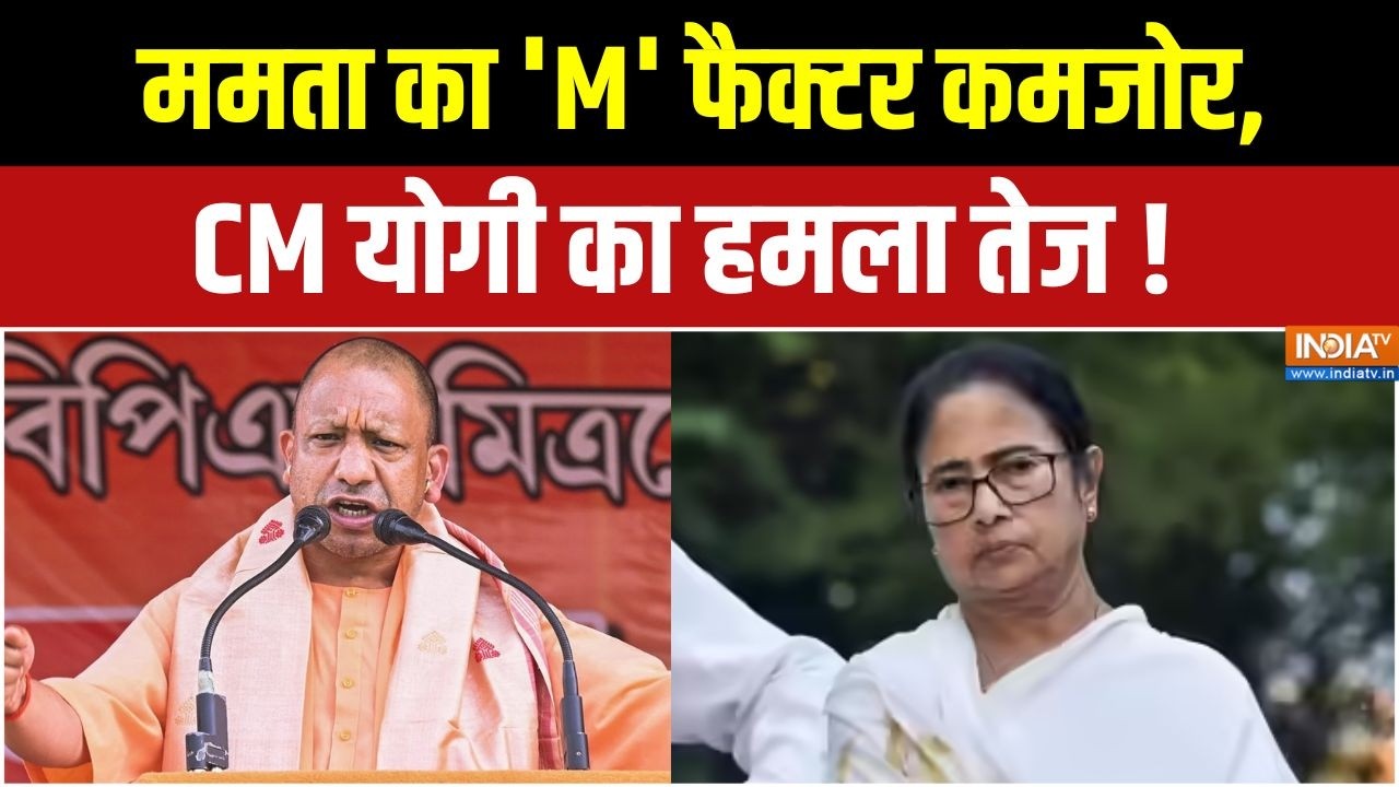 West Bengal Election 2026 : ममता का 'M' फैक्टर कमजोर, योगी का हमला तेज | BJP Vs 