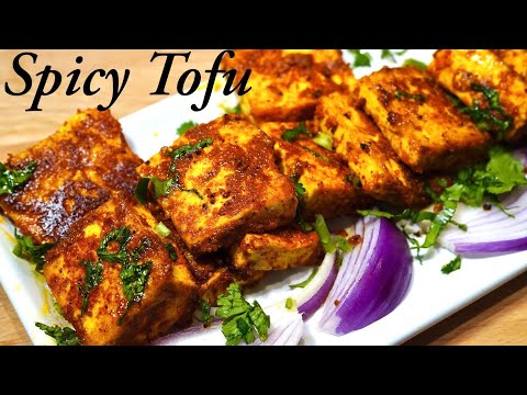 PAN FRIED MASALA TOFU | SUPER QUICK & EASY TOFU RECIPE