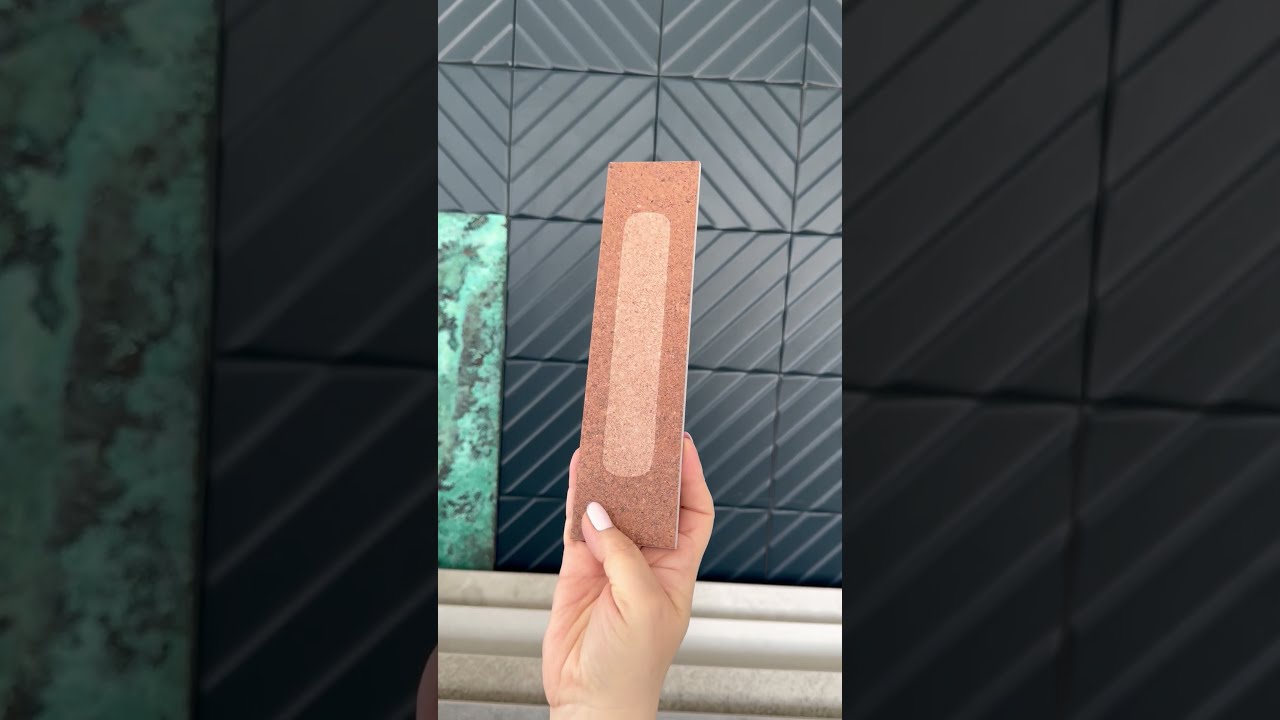 Płytki imitacja cegły dekor - Marca Corona Miniature Fornace Formella Rosso Mattone 6x24 J421