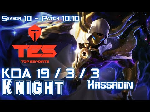 TES Knight KASSADIN vs KATARINA Mid - Patch 10.10 KR Ranked