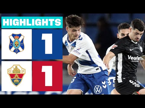 CD TENERIFE 1 - 1 ELCHE CF I HIGHLIGHTS LALIGA HYPERMOTION