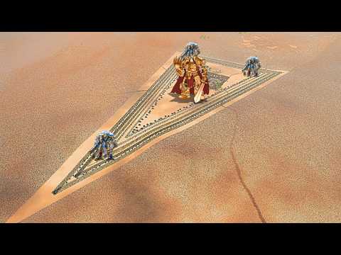 10,000,000 CHAOS ARMY vs EMPEROR OF MANKIND Defense Formation - Ultimate Epic Battle Simulator 2