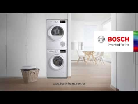 Simplify laundry day with bosch home appliances