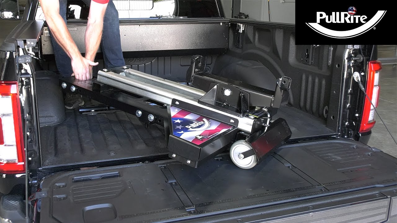 #3200 SuperGlide by PullRite...the BEST fifth wheel hitch for super short bed towing!