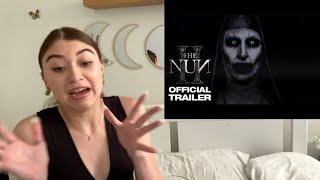 THE NUN 2 | OFFICIAL TRAILER REACTION!!!