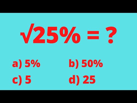 How to find square root with percentage