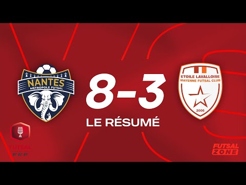 Coupe Nationale 1/8e finale : Nantes Métropole Futsal vs Etoile Lavalloise FC