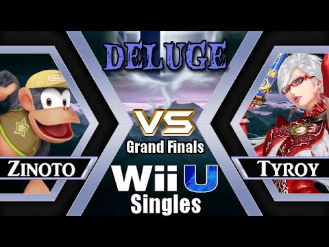 Deluge – Grand Finals – E2C l Tyroy (Bayonetta) vs. Pulse l Zinoto (Diddy Kong)