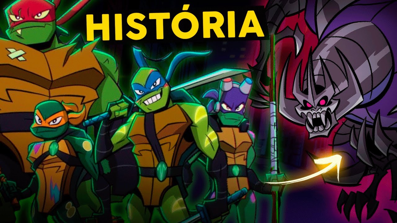 História COMPLETA || O Despertar das Tartarugas Ninjas