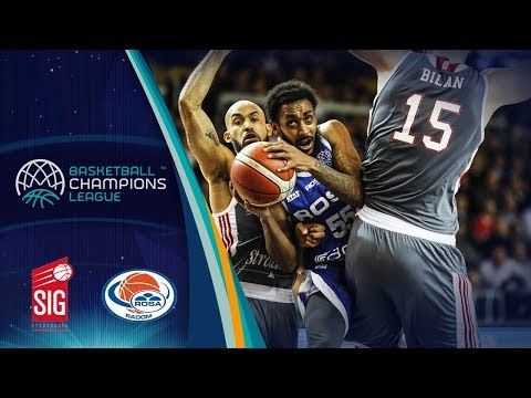 SIG Strasbourg v Rosa Radom - Full Game - Basketball Champions League 2017-18