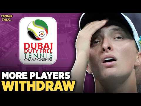 More Players Withdraw from Dubai Championships 2026 | Tennis News