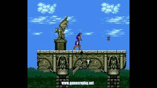[Sega Megadrive] CASTLEVANIA: Rondoo of Blood (homebrew game)