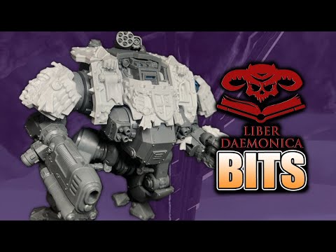 Primaris Space Marines 40k Redemptor Upgrade Bits Unboxing: Liber Daemonica