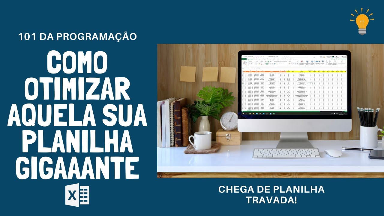 PLANILHA NÃO RODA? TRAVANDO? | OTIMIZE SUA PLANILHA GIGANTE! Excel básico - Dicas rápidas SmartCode