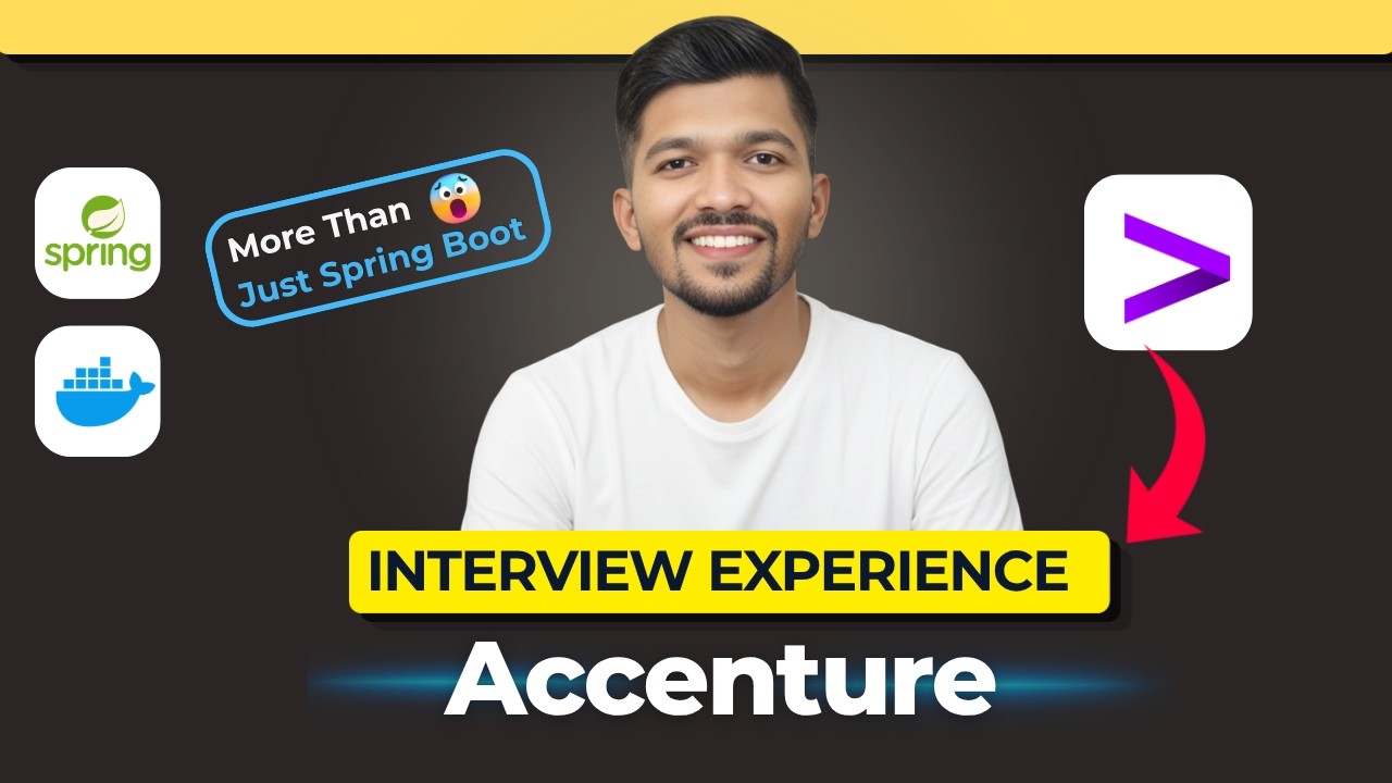 Must do Topics for Java Developer | Accenture Interview Experience 2026