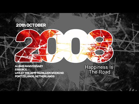 Marillion Album Anniversary - Happiness Is The Road - 20 October - Essence Live