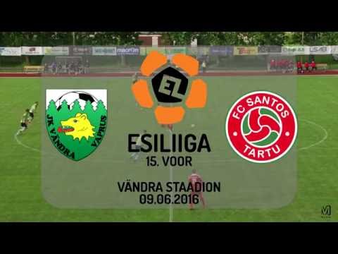 15. voor: Vändra JK Vaprus - Tartu FC Santos 1:0 (1:0)
