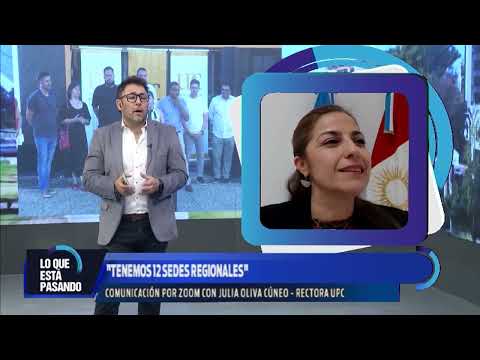 UPC con nueva sede regional / Comunicación por zoom con Julia OLiva Cúneo - Rectora UPC