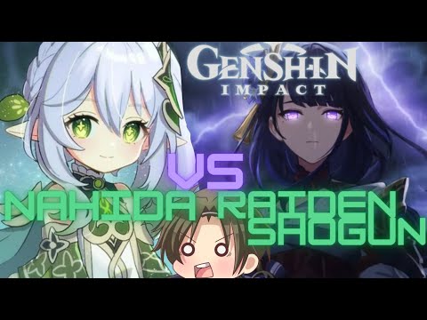 Nahida C0 vs Raiden Shogun - Genshin Impact