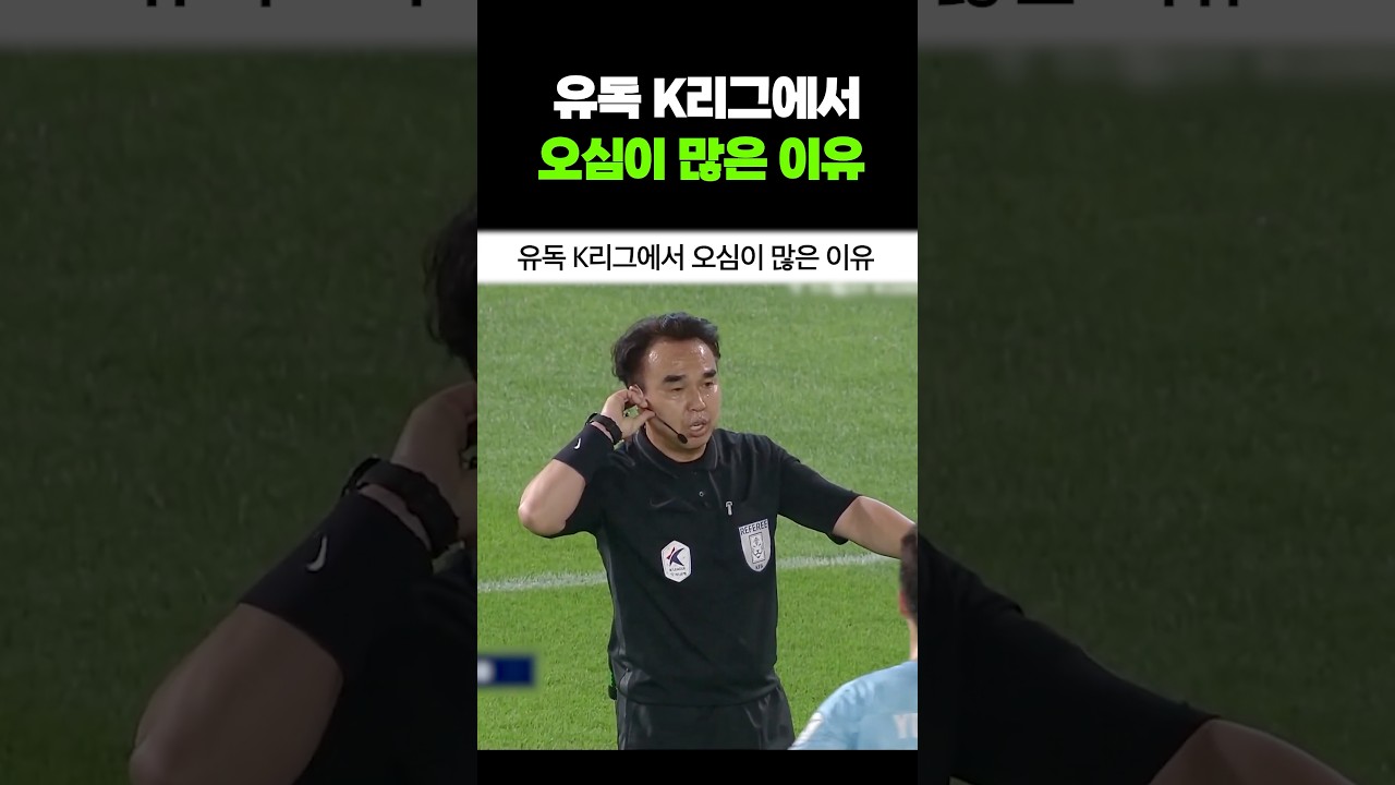 유독 K리그에서 오심이 많은 이유