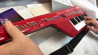 Video thumbnail for Yamaha SHS-10 Midi Keytar Demo by Galaxy Guitars
