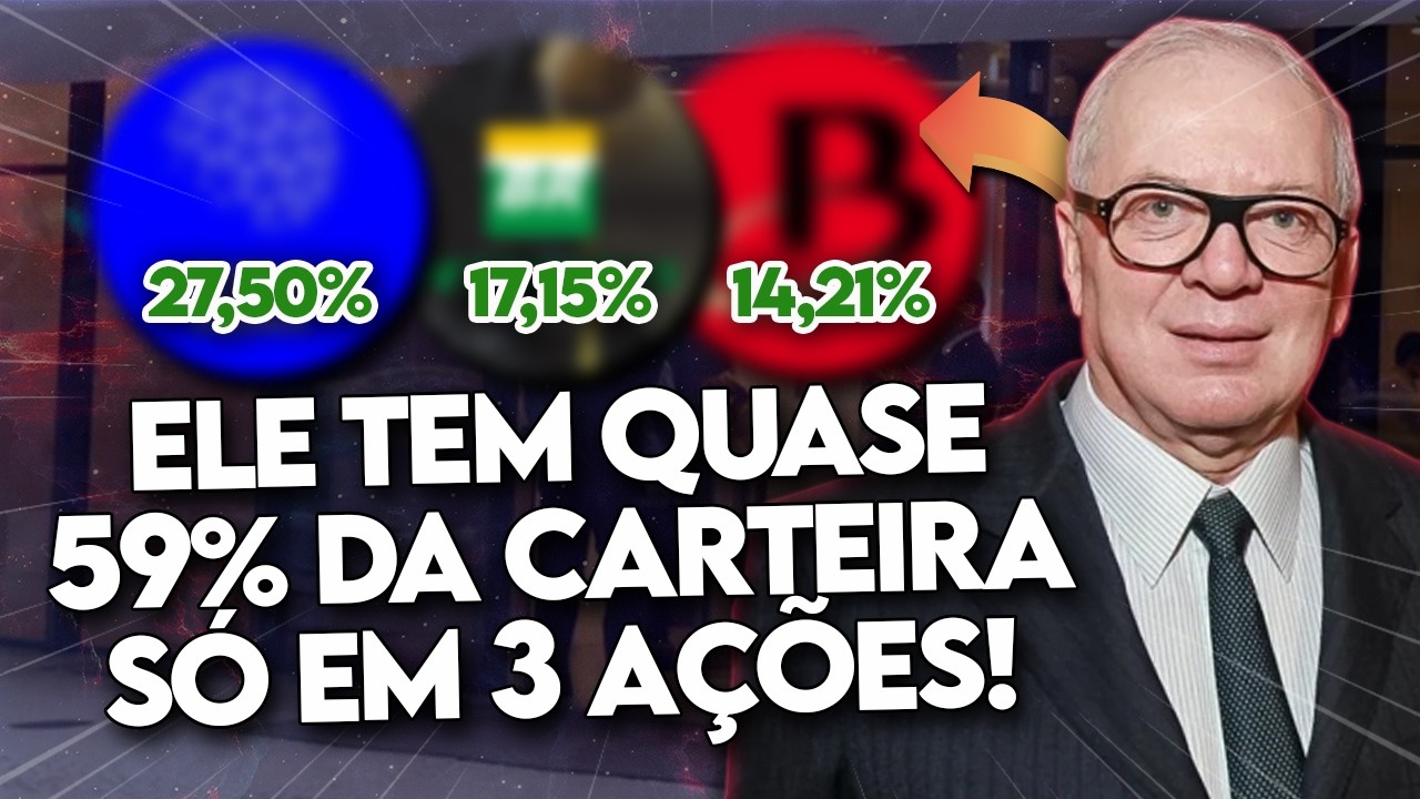 Conheça as 10 MAIORES POSIÇÕES de LÍRIO PARISOTTO! (Que AÇÃO ele COMPROU em ABRIL?) - TOP 10