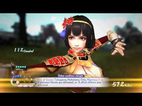 [Samurai Warriors 4-II] Battle of Komaki-Nagakute (Otome/Naotora Ii) (5* Weapon Acquisition)