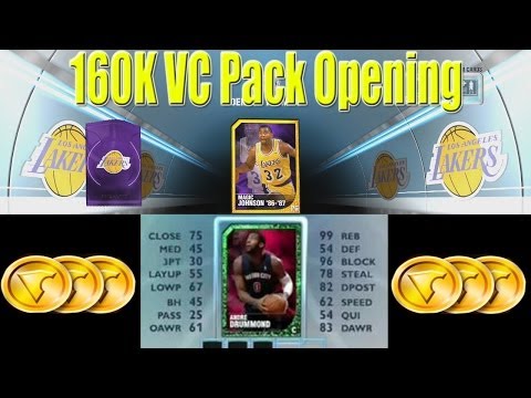 NBA 2K14 My Team Next Gen, 160K VC Pack opening, Emerald players?