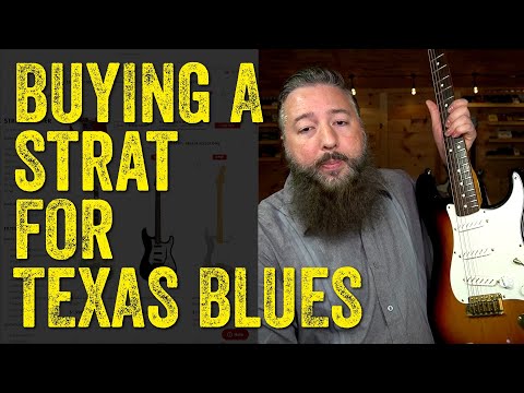 My Texas Blues Strat Buying Advice