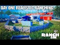 Day 1 in This Fantastic Ranch Simulation Game | Ranch Simulator Gameplay | Part 1