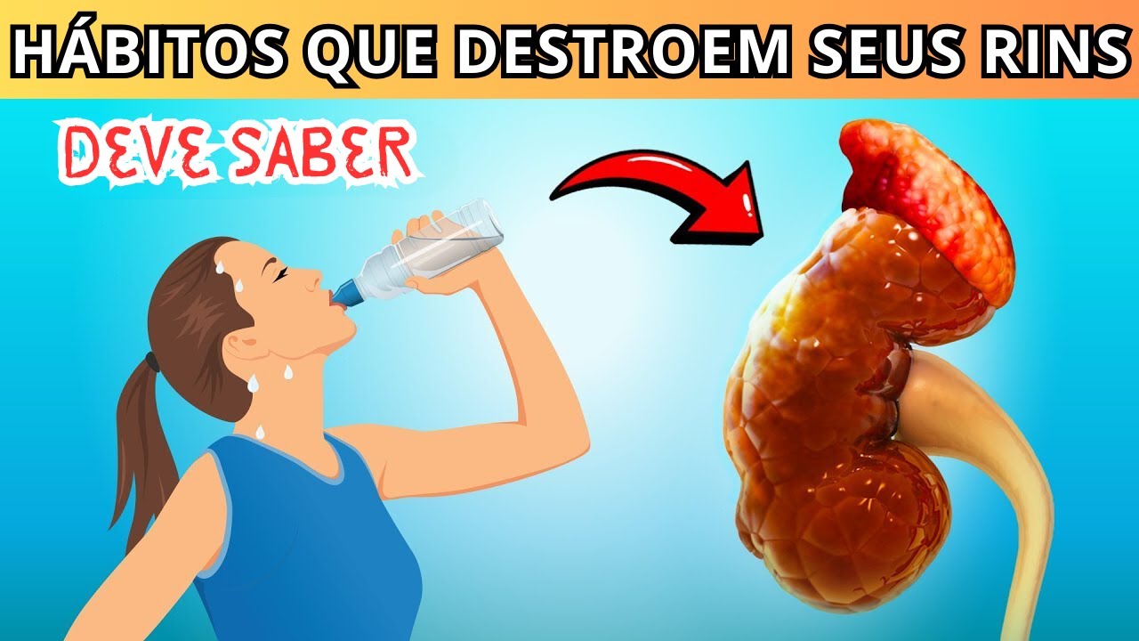 Pare com esses 18 piores hábitos diários que podem destruir seus rins rapidamente