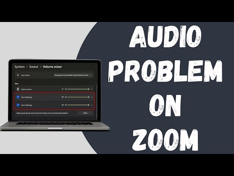 How to Fix Audio Problem in Zoom Meetings (PC & Laptop)