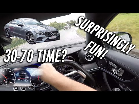 2017 Mercedes E220 COUPE DRIVING POV/REVIEW // SLOW?