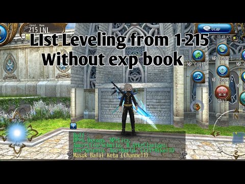 List Leveling 1-215|TORAM ONLINE
