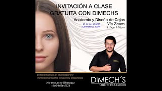 Master class gratuita de diseño y anatomía de cejas, clase en vivo con la comunidad / Ray Méndez