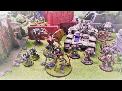 Warhammer 40k - Battlereport 507 - Necrons vs. World Eaters (DE)